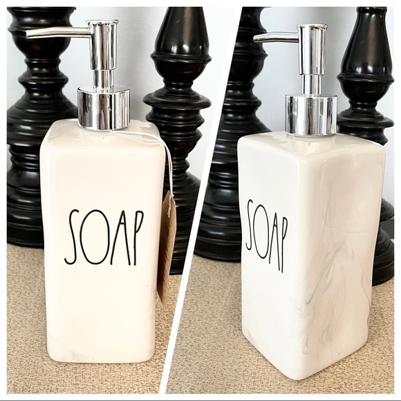 Rae Dunn Bath Rae Dunn Ceramic Soap Dispenser Poshmark